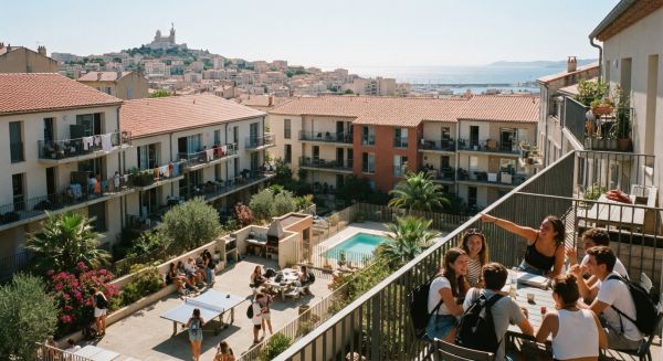 Découvrez les meilleures options d'appartements étudiants à Marseille